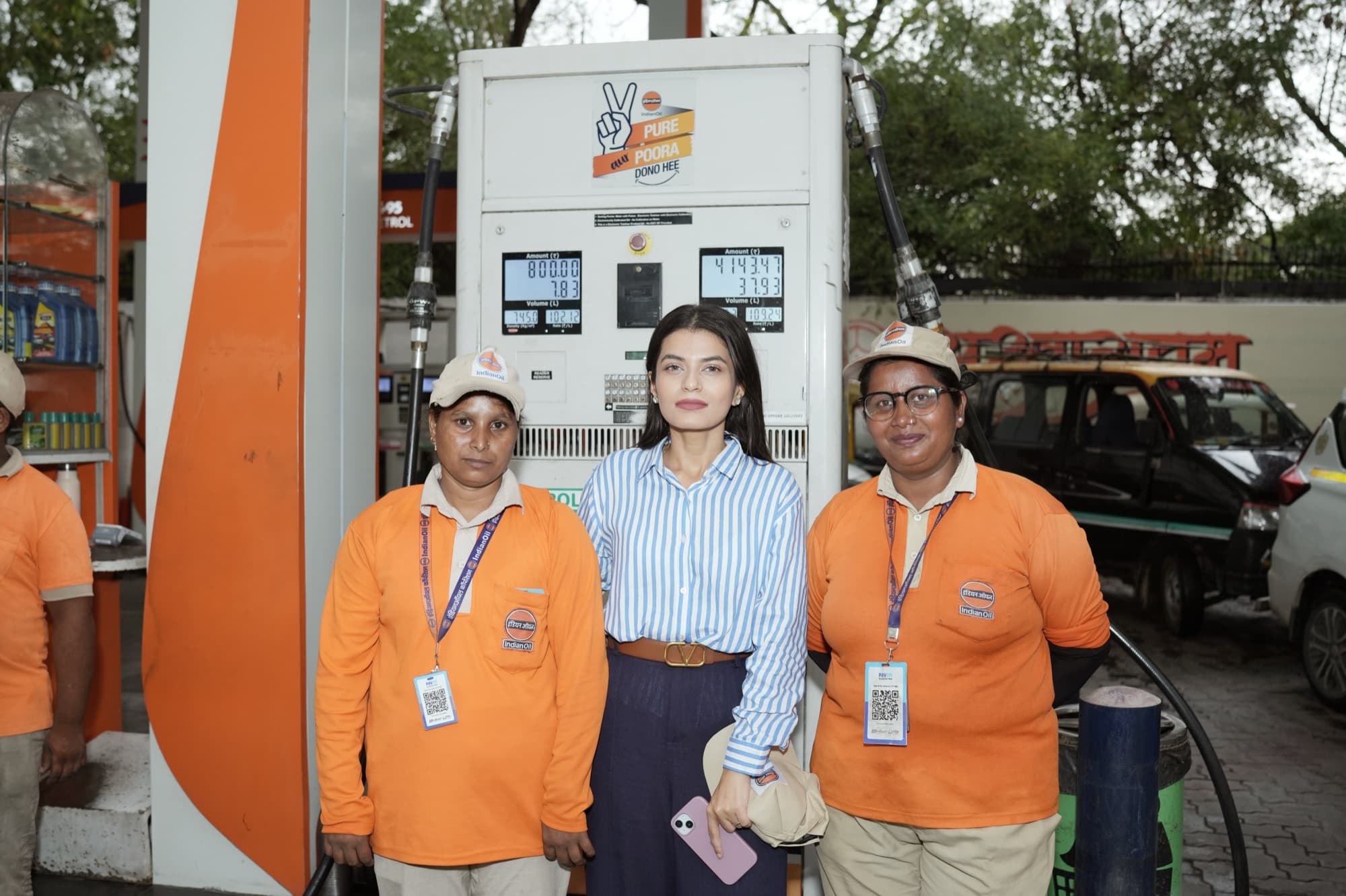 The forecourt team at a SURA Group fuel and LPG outlet