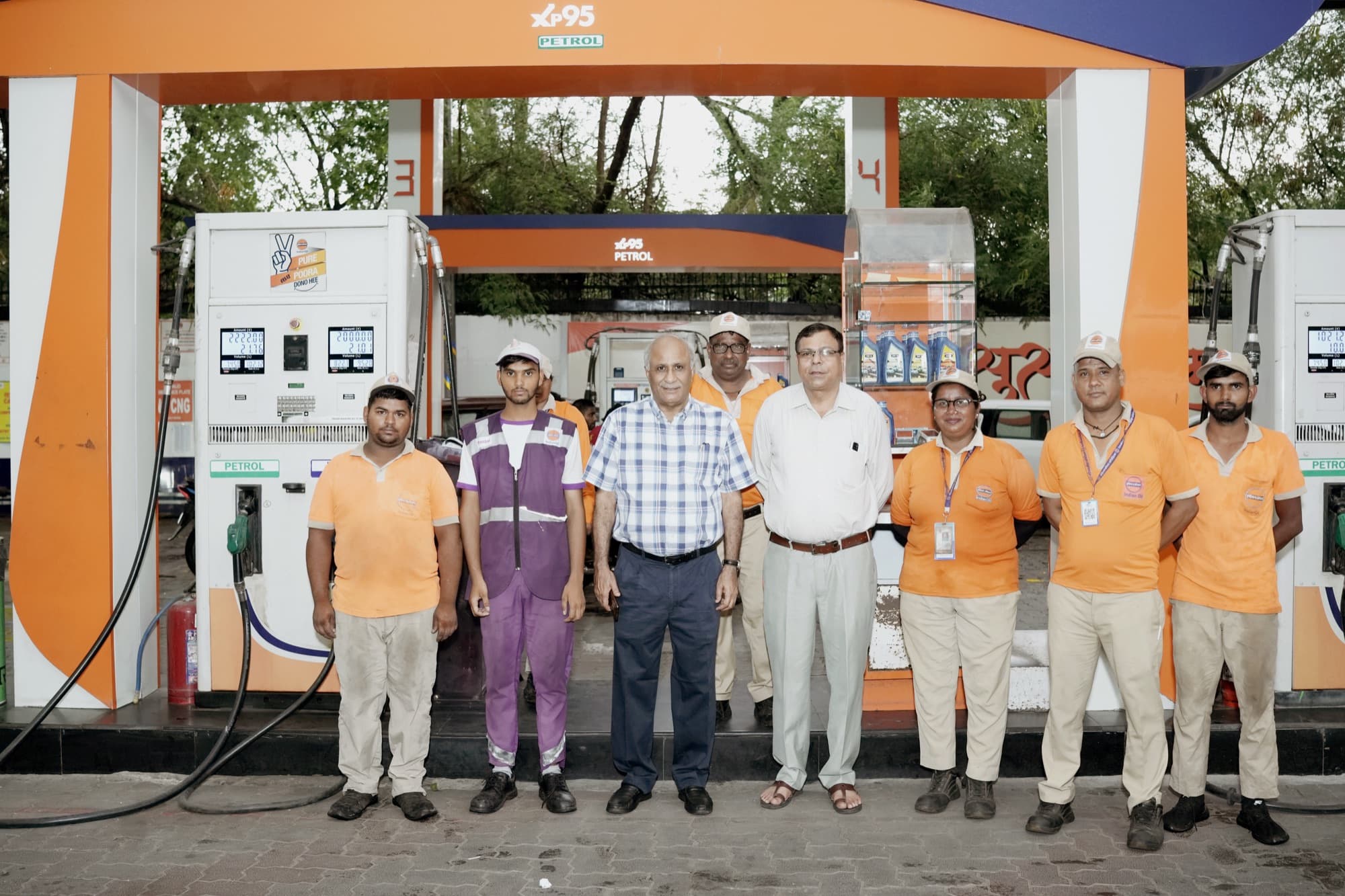 A SURA Group IndianOil fuel retail outlet