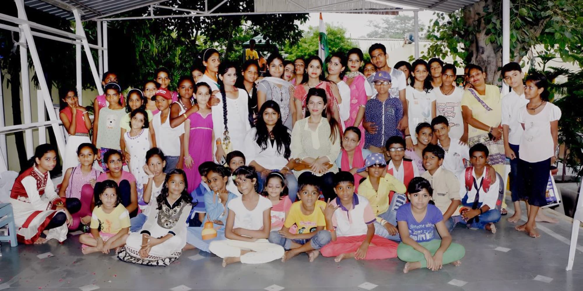 Children supported by the Sachdeva Foundation